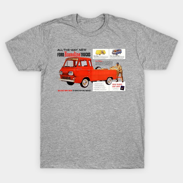 FORD ECONOLINE TRUCK T-Shirt by Throwback Motors